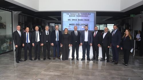Sanayi ve Teknoloji Bakan Yardımcısı İnan, Mersin'de Sanayi ve Eğitim Ziyaretlerinde Bulundu