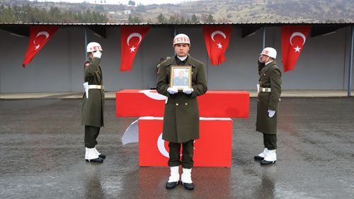 Şırnak'ta Şehit Binbaşı Yetişen İçin Tören Düzenlendi