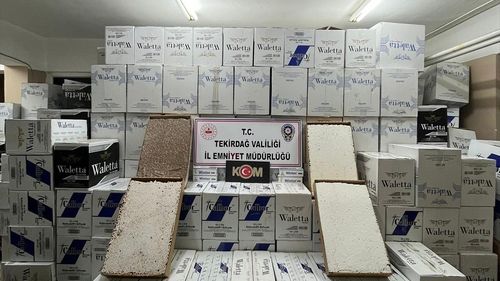 Tekirdağ'da Kaçakçılık Operasyonlarında 39 Şüpheli Gözaltına Alındı