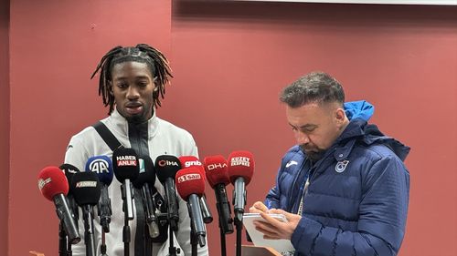Trabzonspor'un İddialı Orta Saha Oyuncusu Muhammed Cham, Kupa Hedefini Açıklıyor