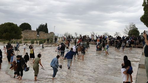 Pamukkale, Ramazan Bayramı Döneminde 19 Bini Aşkın Turist Ağırladı