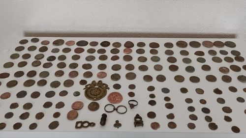 Tekirdağ'da 184 Tarihi Sikke Ele Geçirildi