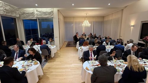 Türkiye'nin Zagreb Büyükelçiliği'nde İftar Programı Düzenlendi