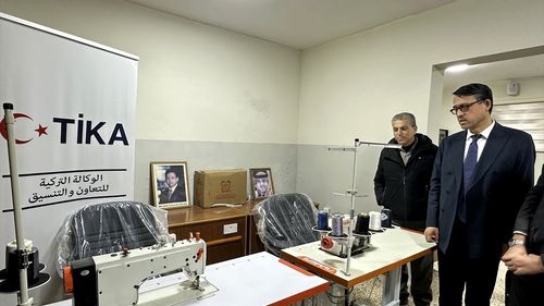 Ürdün'deki Vahdet Filistin Mülteci Kampı'nda Meslek Edindirme Merkezi Yenilendi