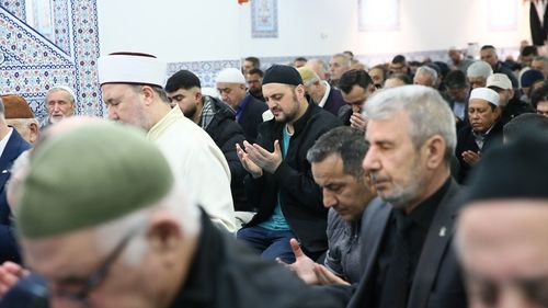 Viyana'da Ramazan Bayramı Namazı Coşkusu