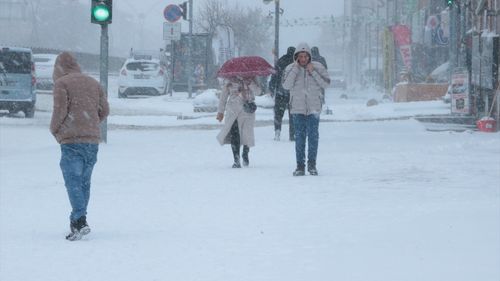 Yozgat'ta Eğitime Kar Yağışı Nedeniyle Ara Verildi