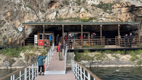 Adıyaman Kızılin Kanyonu'nda Ziyaretçi Yoğunluğu