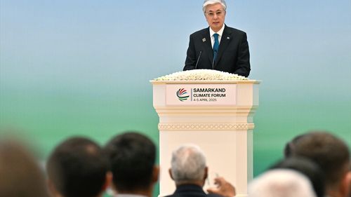 Kazakistan Cumhurbaşkanı Tokayev, İklim Değişikliği Sorununa Dikkat Çekti