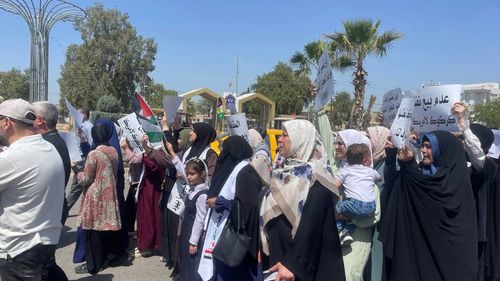 Kerkük'te Gazze'ye Destek Gösterisi Düzenlendi