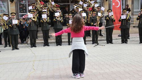 MSB Armoni Mızıkası, Ürgüp'te Çocuklara Konser Verdi