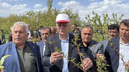 TZOB Genel Başkanı Bayraktar, Niğde ve Kırşehir'de Dondan Etkilenen Bahçeleri İnceledi