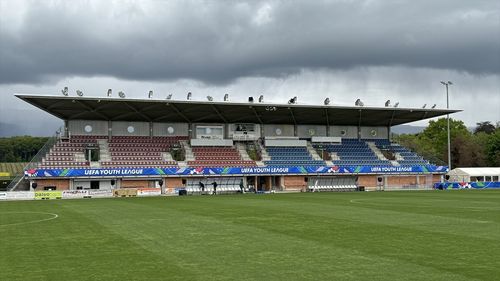 UEFA Gençlik Ligi için Colovray Spor Merkezi'nde Yenileme Çalışmaları Tamamlandı