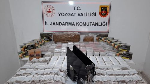 Yozgat'ta Jandarma Operasyonu: 26 Bin 400 Makaron Ele Geçirildi