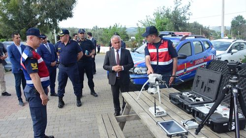 Bodrum'da Orman Yangınlarına Karşı Hava ve Karadan Denetim Artıyor