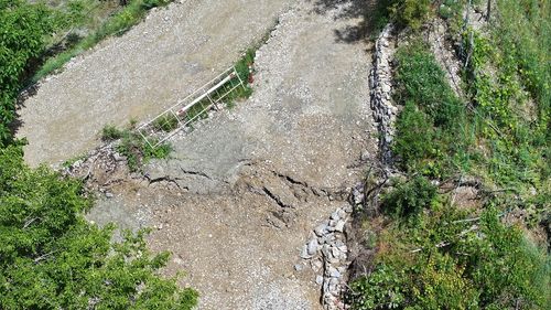 Erzurum'da Toprak Kayması Sonrası Jeoteknik Çalışmalara Başlandı