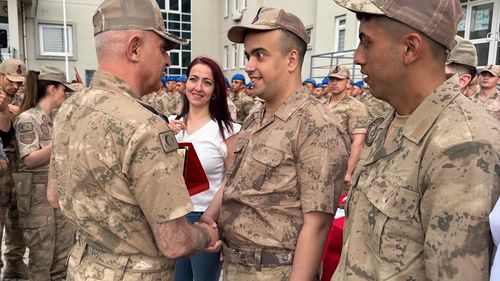 Hatay'da Engelliler Haftası'na Özel Askerlik Uygulaması