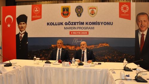 Mardin'de İçişleri Bakanlığı Kolluk Gözetim Komisyonu Toplantısı Yapıldı