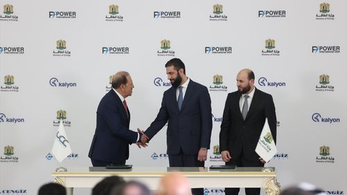 Suriye'nin Enerji Sektörüne 7 Milyar Dolarlık Yatırım İmzası