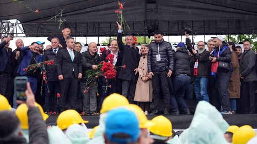 TÜRK-İŞ, 1 Mayıs Emek ve Dayanışma Günü'nü İstanbul'da Coşkuyla Kutladı