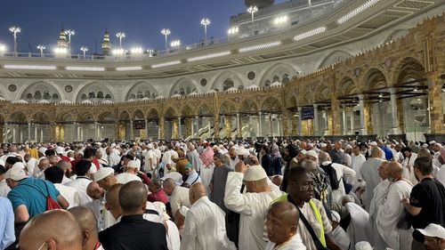 Hacılar Kabe'ye Veda Hazırlığında
