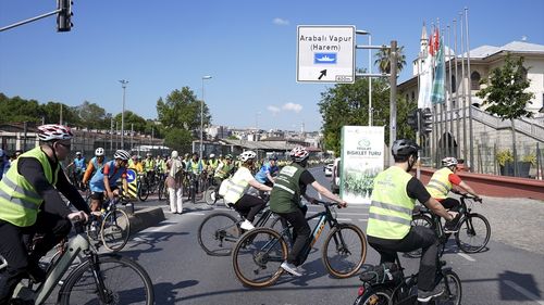 İstanbul'da Yeşilay Bisiklet Turu ile Sağlıklı Yaşam Vurgusu