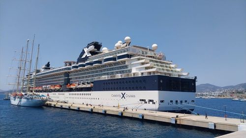 Bodrum'a İki Kruzayir ile 2.277 Yolcu Ziyaret Etti