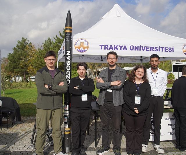 Trakya Roket Takımı 'Bozdoğan' ile daha yüksek irtifayı hedefliyor