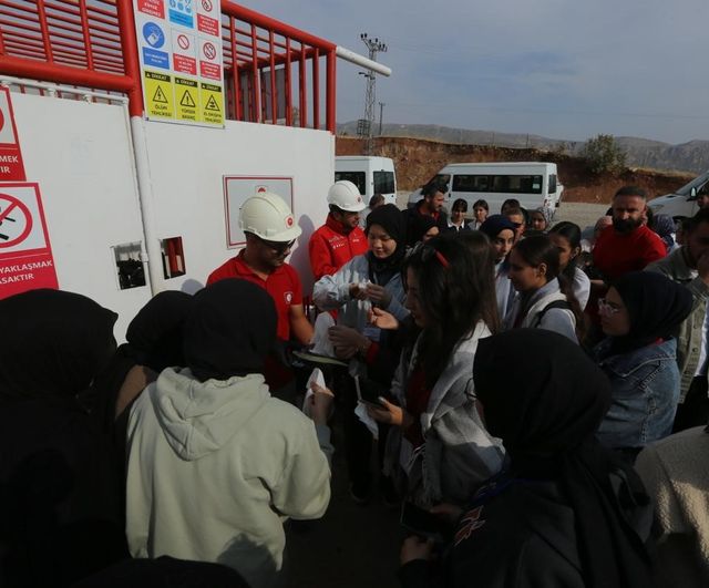 Gabar’da öğrenciler enerji üretimini yerinde inceledi; 'Enerjide Tam Bağımsız Türkiye' hedefi vurgulandı