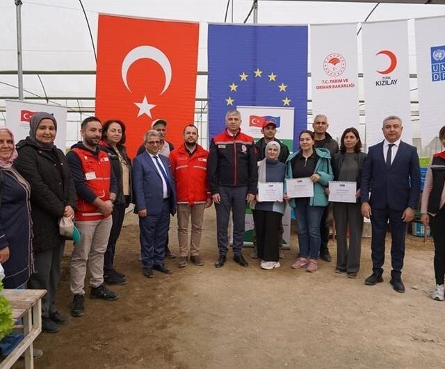 Adana'da topraksız marul üretimi başladı