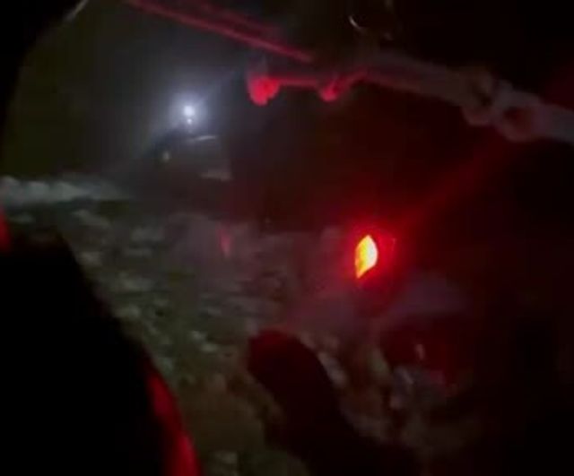 Aksaray Hasan Dağı'nda Mahsur Kalan 2 Üniversite Öğrencisi Hava Kuvvetleri Helikopteriyle Kurtarıldı