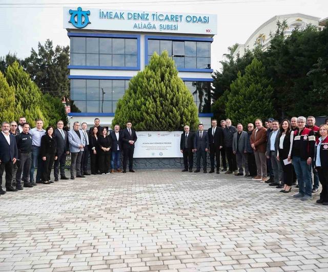 Aliağa Körfezi Mavi Dönüşüm Projesi tanıtıldı: Hayalet ağ temizliği ve sürdürülebilir balıkçılık hedefleri