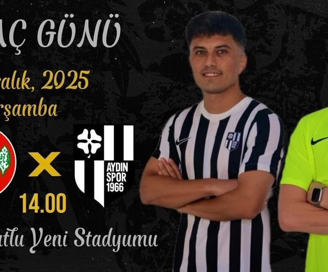 Aydınspor, 10 Aralık 2025'te 7 Eylül Turgutluspor ile Manisa'da karşılaşıyor