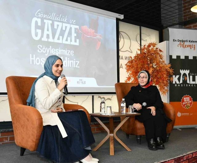 Başiskele'de 'Gönüllülük ve Gazze' söyleşisi: Sumud Filosu ve insani yardım gündemde