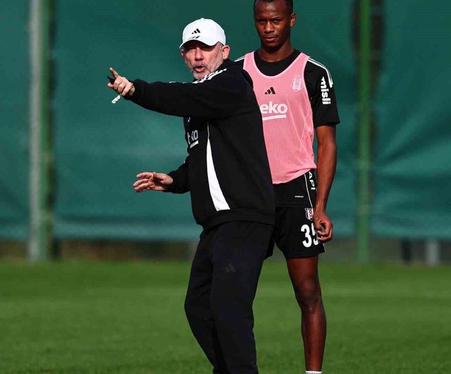 Beşiktaş, Gaziantep FK maçı öncesi Nevzat Demir'de kondisyon ve taktik çalıştı