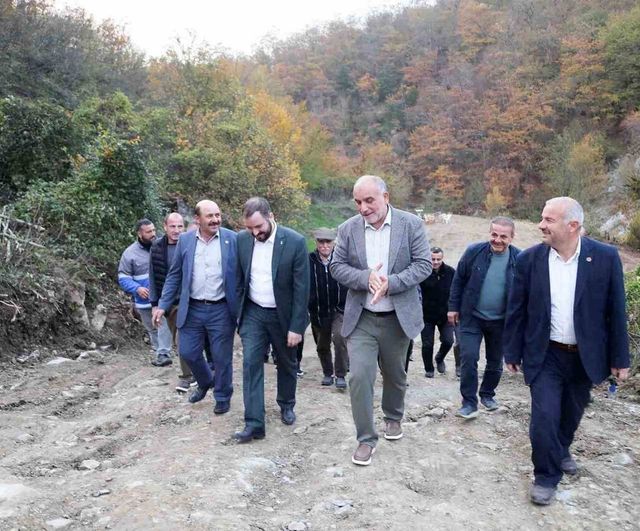 Canik’te kırsalda ulaşım ağı güçleniyor: 2025’te 22.6 kilometre yol açıldı