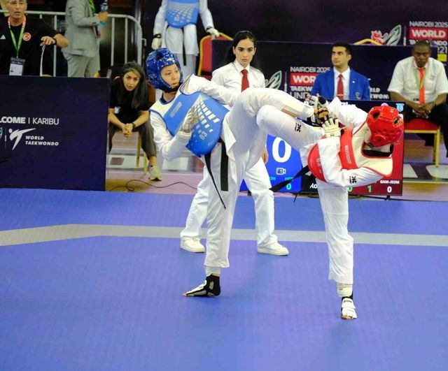 Dünya Ümitler Taekwondo Şampiyonası'nda Türkiye'den iki gümüş madalya