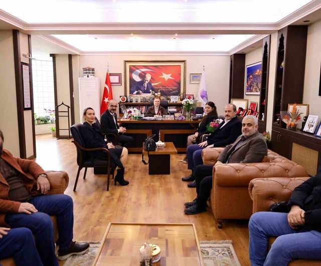 Emlak Danışmanları Birliği Heyeti Safranbolu Belediye Başkanı Köse’yi Ziyaret Etti