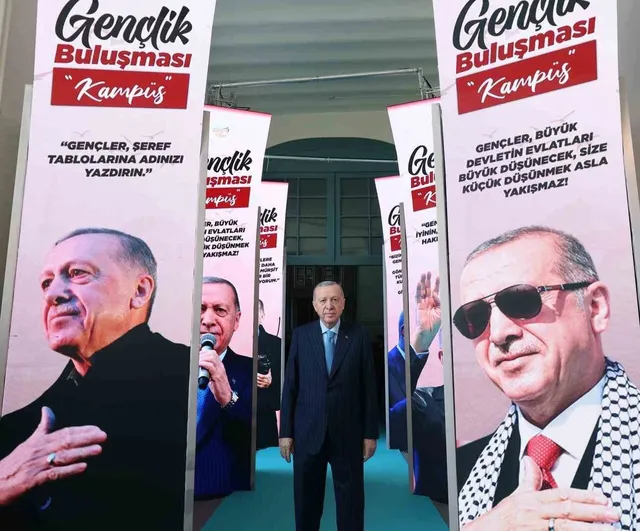 Erdoğan: 'Mağaralar boşaldı, silahlar yakıldı; Güneydoğu ve Doğu Anadolu'da huzur sağlandı'