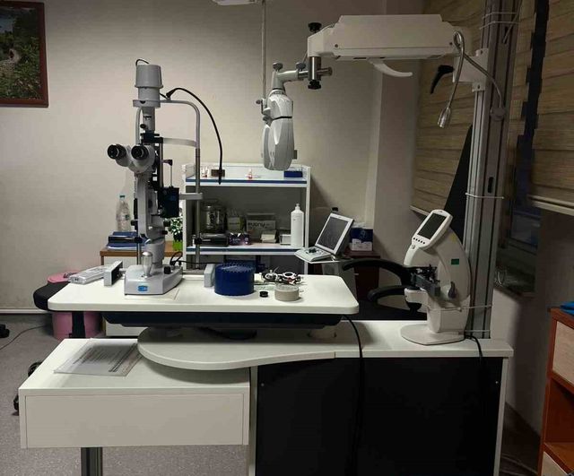 Ermenek Devlet Hastanesi'ne skopi cihazı ve göz muayene ünitesi desteği