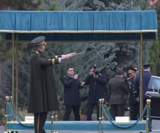 Genelkurmay Başkanı Bayraktaroğlu, Moğolistan Genelkurmay Başkanı Ganyamba Sunrevi'yi kabul etti