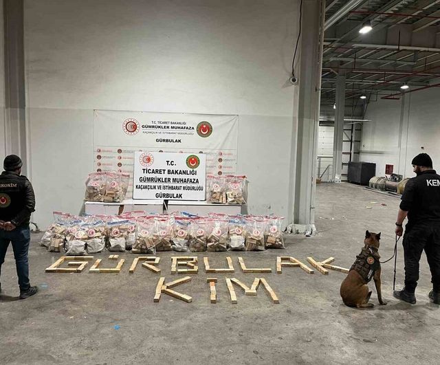 Gürbulak Gümrük Sahası'nda 394 kg metamfetamin ele geçirildi
