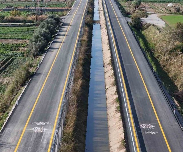 İncirliova ile Aydın Şehir Hastanesi arasında 6.500 m’lik yeni yol tamamlandı
