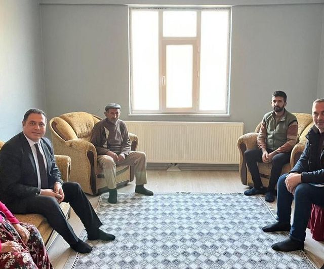 Kağızman'da şehit ve gazi ailelerine ziyaret gerçekleşti