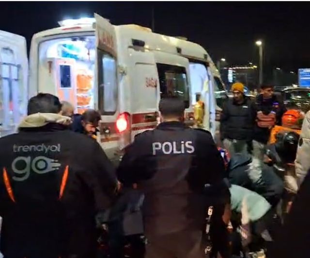 Karabük’te Balıklarkayası Kavşağı'nda motosiklet devrildi: sürücü ağır yaralandı