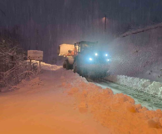 Kastamonu'da kapalı köy yolu sayısı 616'ya düştü