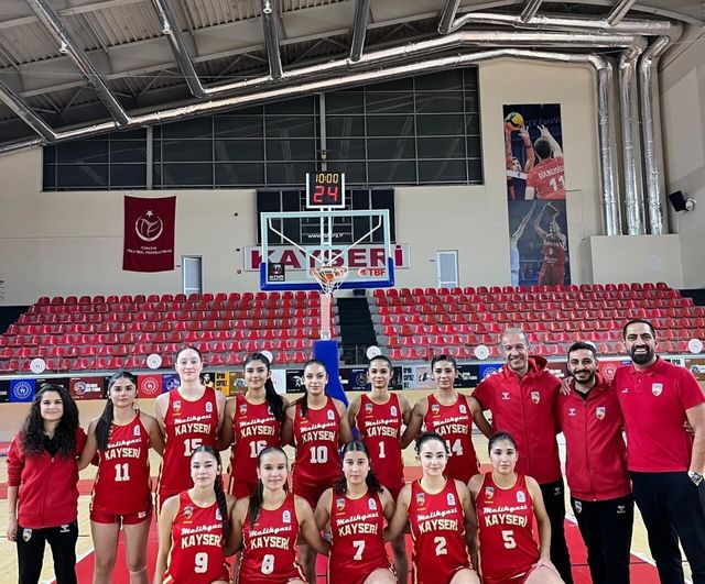 Kayseri U18 Kadınlar Basketbol Ligi tamamlandı: Melikgazi şampiyon, Kayseri Spor A.Ş. A Takımı ikinci
