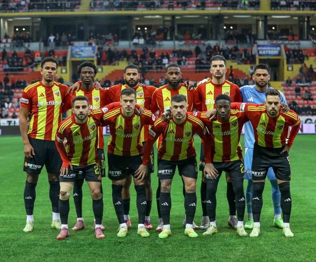 Kayserispor 3 maçtır yenilmiyor: Son üç karşılaşmada 5 puan