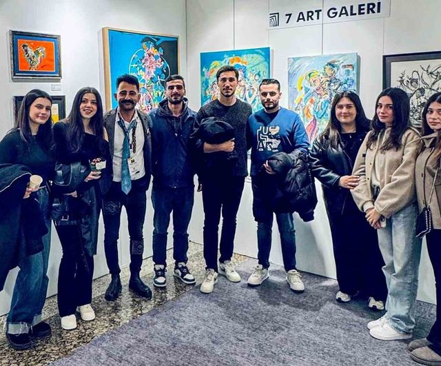 KMÜ'lü akademisyen Necmettin Ertunç’un 'Keklik Serisi' IAAF İstanbul Sanat Fuarı'nda