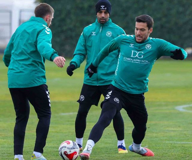 Konyaspor, Kayacık’ta Fenerbahçe maçına hazırlıklarını tamamladı