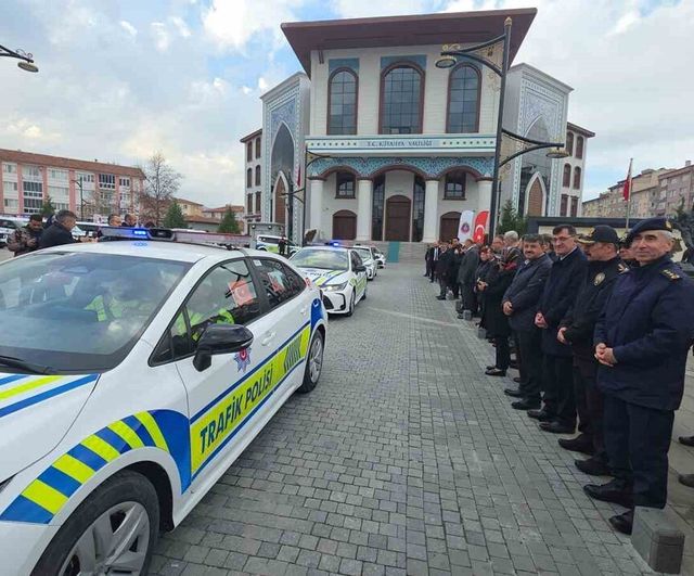 Kütahya'ya 78 Yeni Emniyet ve Jandarma Aracı Teslim Edildi